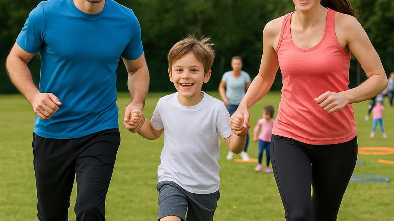 Праздник «папа мама я — спортивная семья»