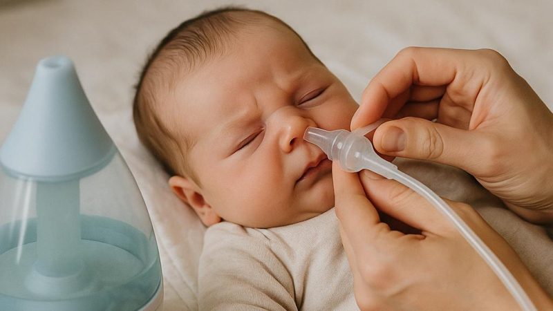 Причины насморка у грудничка в возрасте 1 месяц, лечение и профилактика