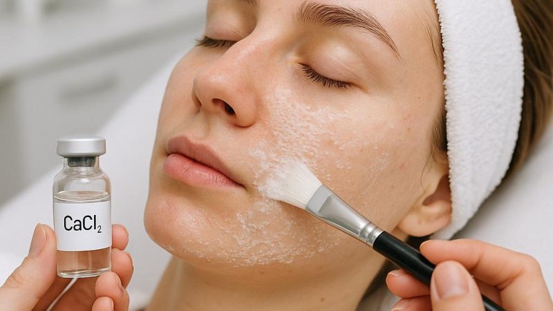 Применение хлористого кальция для пилинга лица