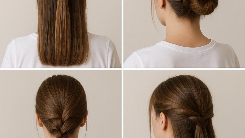 Примеры легких причесок