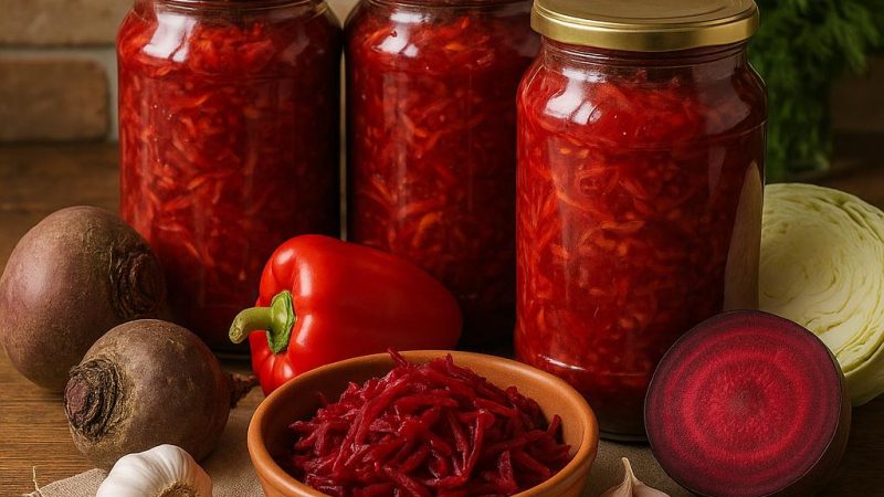 Рецепты приготовления заготовки для борща на зиму в банках