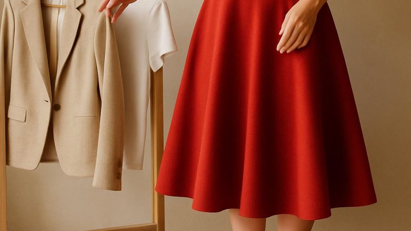 С чем лучше носить юбку солнце?