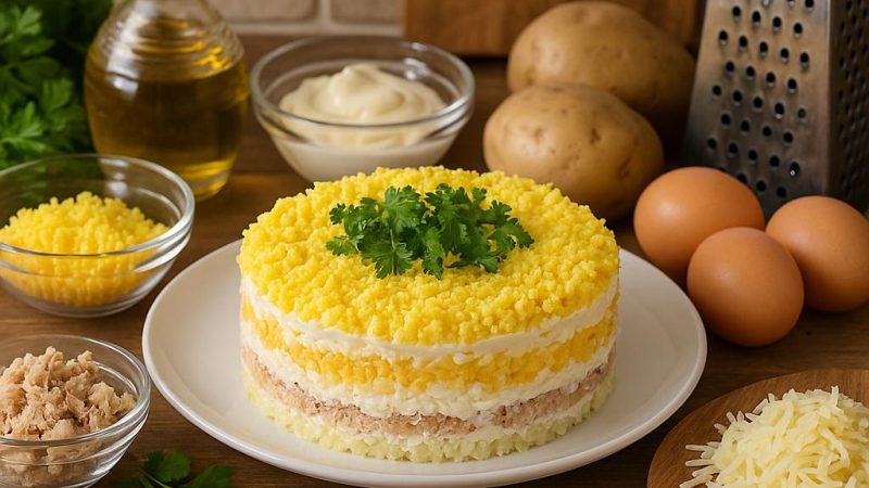 Секреты приговления вкусного салата мимоза