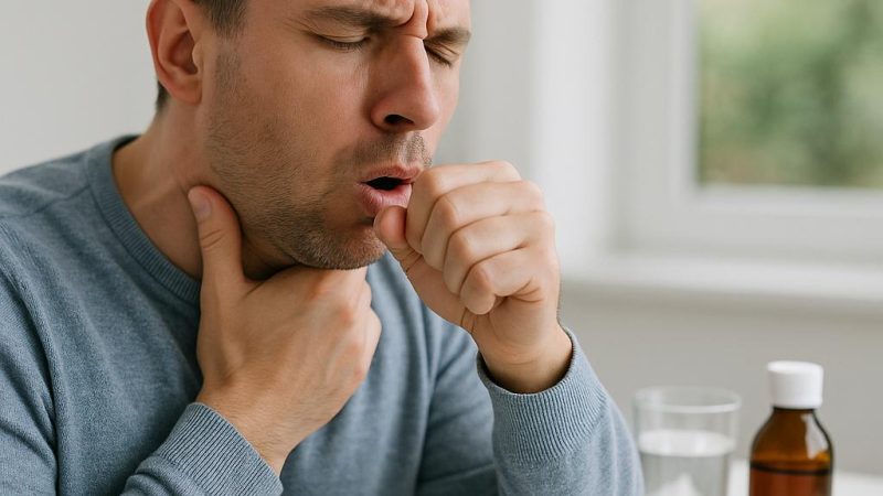 Сильное першение в горле и сухой кашель — способы лечения