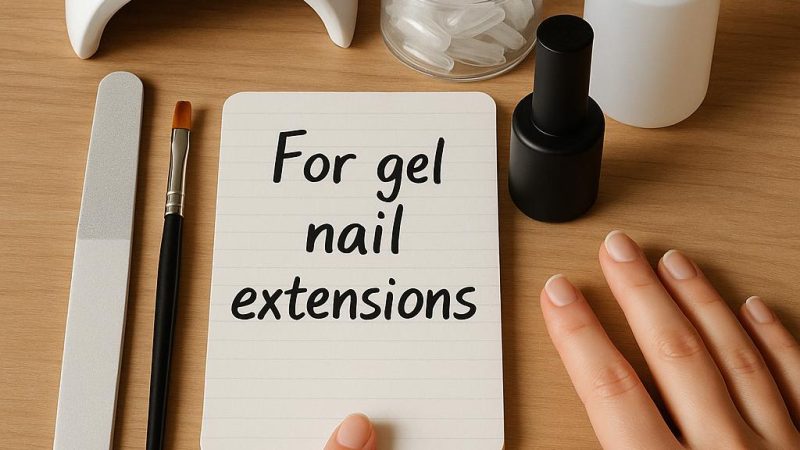 Список: что нужно для наращивания ногтей гелем