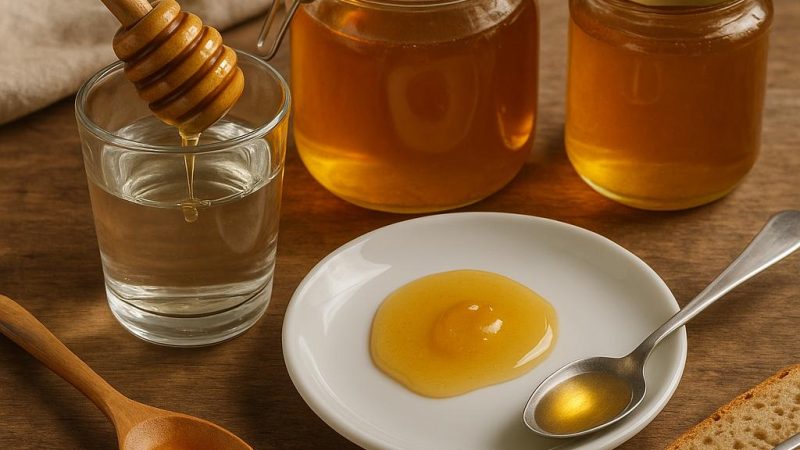 Способы проверки мёда на натуральность