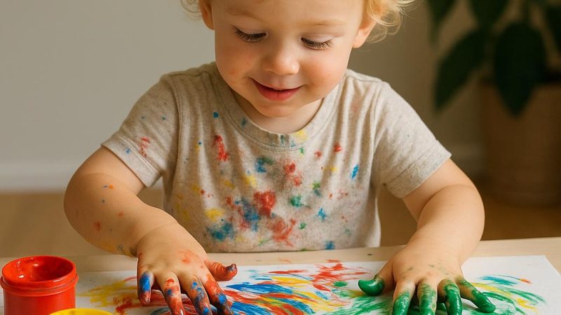 Такие полезные пальчиковые краски: рецепты и идеи