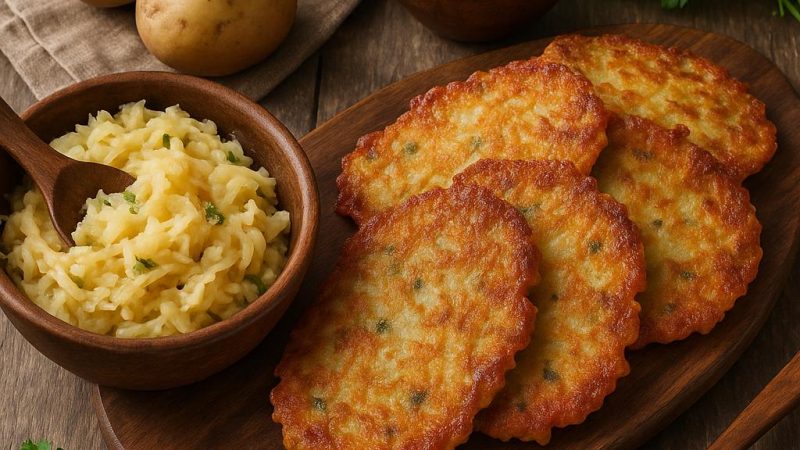 Традиционные рецепты приготовления картофельных драников