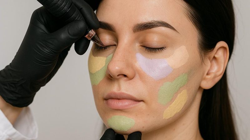 Цветовая коррекция лица — это перманентный макияж