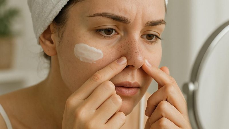Уход за лицом: как избавиться от черных точек на лице