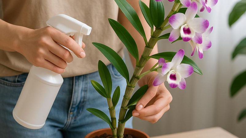 Уход за орхидеей дендробиум в домашних условиях