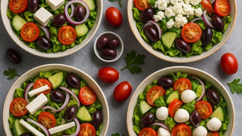 Варианты греческого салата