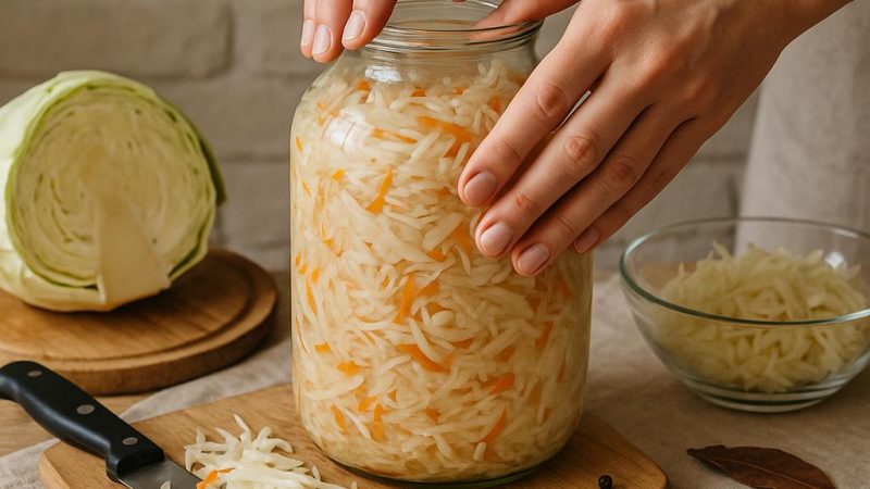 Вкусная квашеная капуста: рецепт на 3 литровую банку