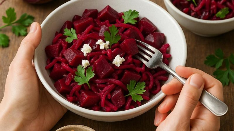 Вкусные и полезные салаты из свеклы