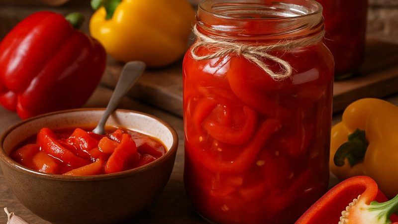 Заготавливаем болгарский перец на зиму: рецепт лечо