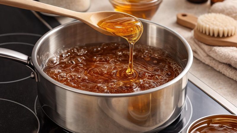 Женские хитрости: как сварить пасту для шугаринга?