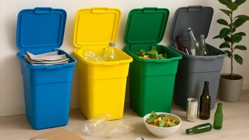 Разделение мусора по категориям: важный шаг к здоровому образу жизни и экологии