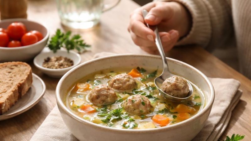Арт-ланч с супом и фрикадельками: когда еда становится частью заботы о себе